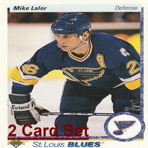 Mike Lalor Hockey Card Collection